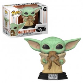 The Child - Baby Yoda With Frog de Star Wars The Mandalorian por Funko Pop-JuguetesMeteorito-The Child - Baby Yoda With Frog