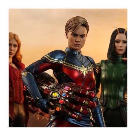 Capitana Marvel Avengers Endgame Hot Toys Escala 1/6-JuguetesMeteorito-Capitana Marvel Avengers Endgam