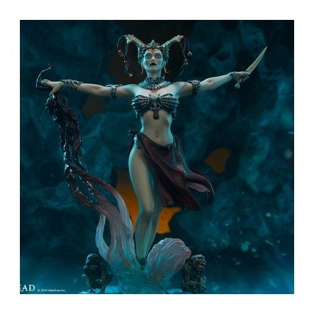 Gethsemoni - Queens Conjuring Court of the Dead Estatua Sideshow-JuguetesMeteorito-Gethsemoni - Queens Conjuring C