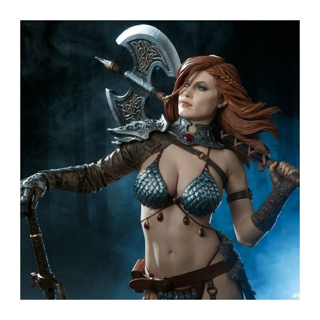 Red Sonja Queen of Scavengers Premium Format Sideshow-JuguetesMeteorito-Red Sonja Queen of Scavengers P