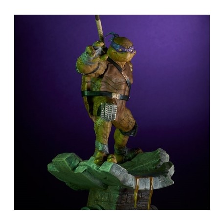 Donatello Tortugas Ninja Estatua Escala 1/6 Sideshow-JuguetesMeteorito-Donatello Tortugas Ninja Estatu