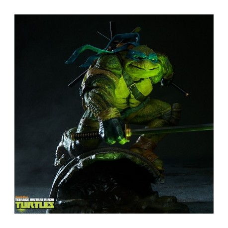 Leonardo Tortugas Ninja Estatua Escala 1/6 Sideshow-JuguetesMeteorito-Leonardo Tortugas Ninja Estatua