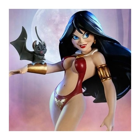 Vampirella Tooned Up Estatua Sideshow-JuguetesMeteorito-Vampirella Tooned Up Estatua Si