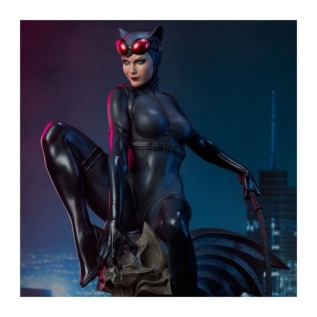 Catwoman Gotham City Sirens DC Premium Format Sideshow-JuguetesMeteorito-Catwoman Gotham City Sirens DC 