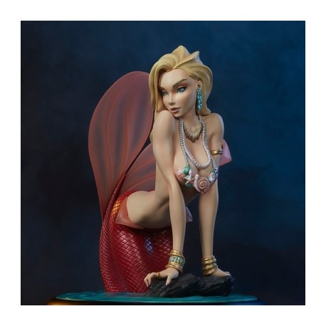 The Little Mermaid - Sirenita (Morning) por Scott Campbell Estatua Sideshow-JuguetesMeteorito-The Little Mermaid - Sirenita (