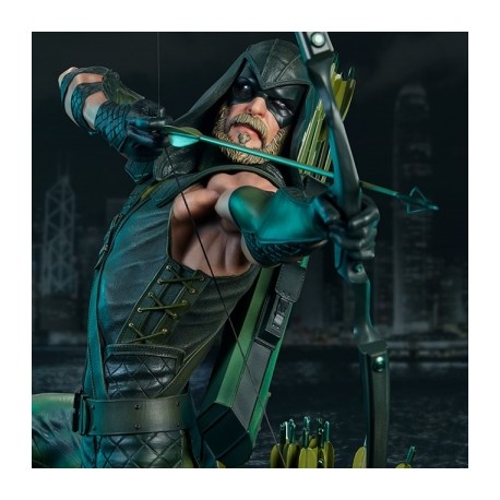 Green Arrow Premium Format Estatua Sideshow-JuguetesMeteorito-Green Arrow Premium Format Esta