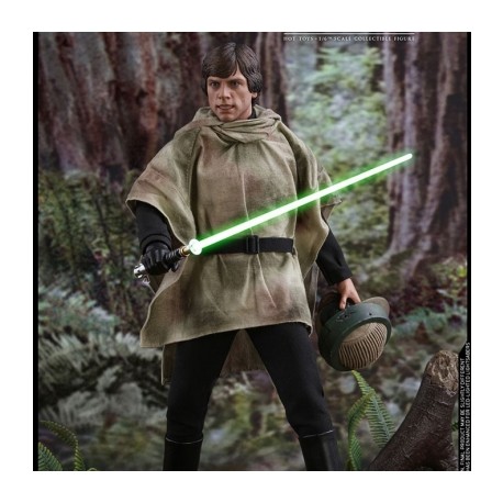 Luke Skywalker Endor de Star Wars VI: Regreso del Jedi Hot Toys Escala 1/6 (Regular)-JuguetesMeteorito-Luke Skywalker Endor de S