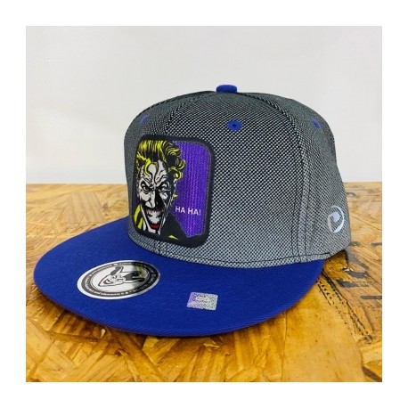 Gorra DC Comics Joker Gris/Azul-JuguetesMeteorito-Gorra DC Comics Joker Gris/Azul