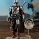 The Mandalorian & The Child Yoda Star Wars Deluxe Hot Toys-JuguetesMeteorito-The Mandalorian & The Child Yod