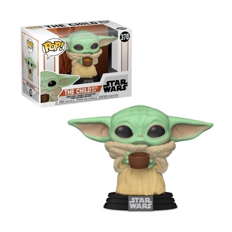 The Child - Baby Yoda With Cup de Star Wars The Mandalorian por Funko Pop-JuguetesMeteorito-The Child - Baby Yoda With Cup 