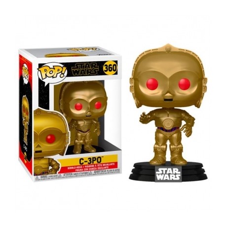 C-3PO: Star Wars - Rise of Skywalker por Funko pop!-JuguetesMeteorito-C-3PO: Star Wars - Rise of Skyw