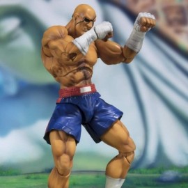 Sagat Street Fighter V por S.H. Figuarts Bandai-JuguetesMeteorito-Sagat Street Fighter V por S.H.
