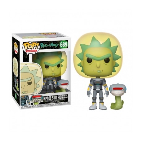 Space Suit Rick with Snake: Rick & Morty - Funko Pop!-JuguetesMeteorito-Space Suit Rick with Snake: Ric