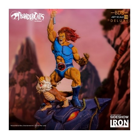 Lion-O & Snarf: ThunderCats by Iron Studios-JuguetesMeteorito-Lion-O & Snarf: ThunderCats by 