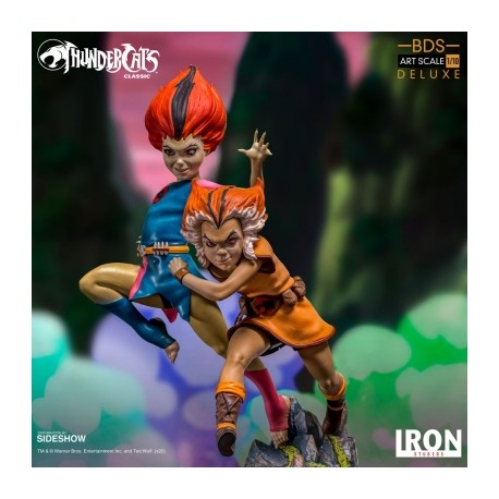 WilyKit & WilyKat:  ThunderCats by Iron Studios-JuguetesMeteorito-WilyKit & WilyKat:  ThunderCats