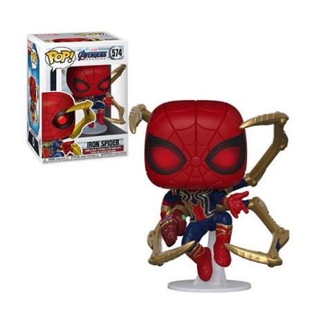 Iron-Spider con Nano Guantelete: Avengers - Endgame de Marvel por Funko Pop!-JuguetesMeteorito-Iron-Spider con Nano Guantelete