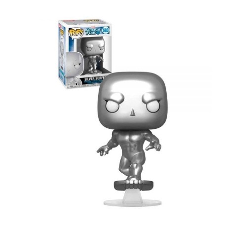 Silver Surfer: 4 Fantasticos - Marvel por Funko Pop!-JuguetesMeteorito-Silver Surfer: 4 Fantasticos - 