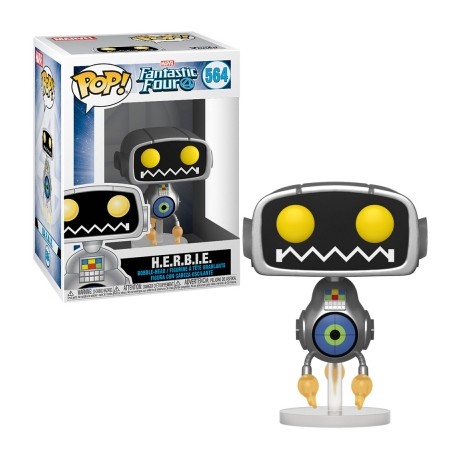 H.E.R.B.I.E.: 4 Fantasticos - Marvel por Funko Pop!-JuguetesMeteorito-H.E.R.B.I.E.: 4 Fantasticos - M