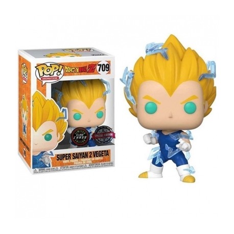 Vegeta Super Saiyan 2 (Chase): Dragon Ball Z por Special Edition - Funko Pop!-JuguetesMeteorito-Vegeta Super Saiyan 2 (Chase): 