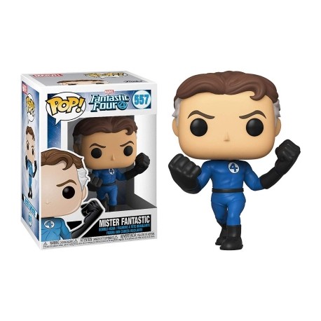 Mister Fantastic: 4 Fantasticos - Marvel por Funko Pop!-JuguetesMeteorito-Mister Fantastic: 4 Fantasticos