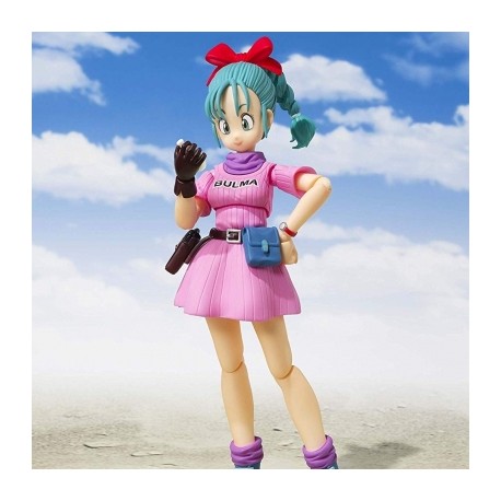 Tamashii Nations Dragon Ball Bulma -Adventure Begins, Bandai S.H.Figuarts-JuguetesMeteorito-Tamashii Nations Dragon Ball Bu