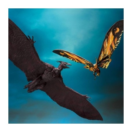 Set King of The Monsters (2019) Mothra & Rodan de Gotzilla por Tamashii Nations Bandai S.H. MonsterArts-JuguetesMeteorito-Set Ki