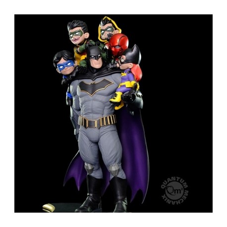 Batman "Family" Q-Master Diorama Quantum Mechanix-JuguetesMeteorito-Batman "Family" Q-Master Dioram