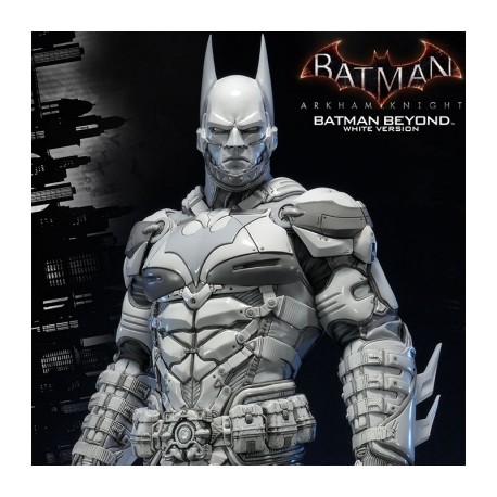 Batman Beyond DC White Version de Batman Arkham por Prime 1 Studios-JuguetesMeteorito-Batman Beyond DC White Version 