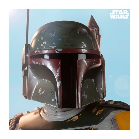 Boba Fett de Star Wars Life Size Bust por Sideshow-JuguetesMeteorito-Boba Fett de Star Wars Life Siz