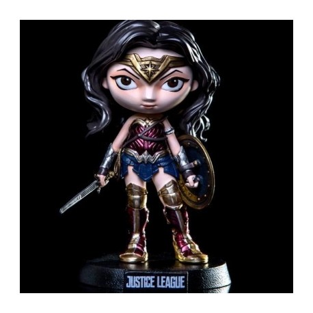Wonder Woman de Liga de la Justicia Mini Co Iron Studios-JuguetesMeteorito-Wonder Woman de Liga de la Just
