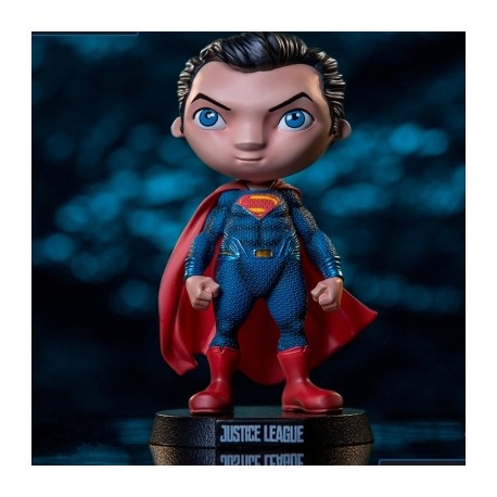 Superman de Liga de la Justicia Mini Co Iron Studios-JuguetesMeteorito-Superman de Liga de la Justicia
