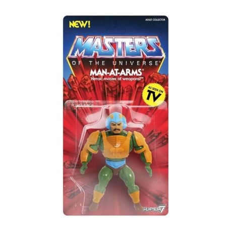 Man-At-Arms de Master of the Universe MOTU Vintage por Super7-JuguetesMeteorito-Man-At-Arms de Master of the Un