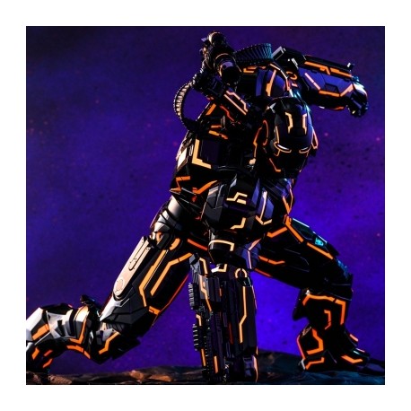 War Machine Neon Tech Exclusive de Iron Man por Hot Toys Escala 1:6-JuguetesMeteorito-War Machine Neon Tech Exclusive