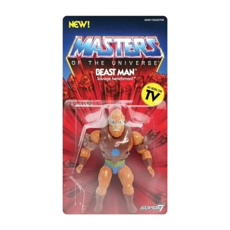 Beast Man de Master of the Universe MOTU Vintage por Super7-JuguetesMeteorito-Beast Man de Master of the Univ