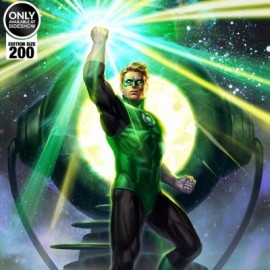 Arte Gráfica DC Comics de Linterna Verde Exclusiva Sin Marco-JuguetesMeteorito-Arte Gráfica DC Comics de Linte