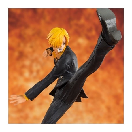 Black Leg Sanji de One Piece por FiguartsZERO-JuguetesMeteorito-Black Leg Sanji de One Piece po