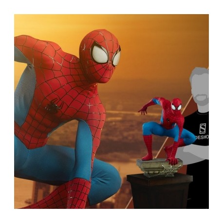 Spider-Man 'Vintage' Legendary por Sideshow (Edición Coleccionista)-JuguetesMeteorito-Spider-Man 'Vintage' Legendary 