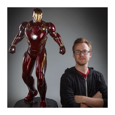 Iron Man Mark 43 Legendary de Capitán América Civil War por Sideshow-JuguetesMeteorito-Iron Man Mark 43 Legendary de C