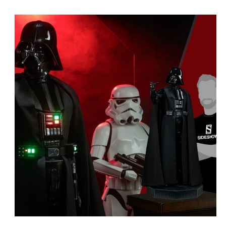 Darth Vader de Star Wars Ep. IV Legendary Escala 1:2 por Sideshow-JuguetesMeteorito-Darth Vader de Star Wars Ep. IV