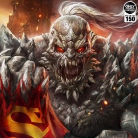Arte Gráfico DC Comics Doomsday Sideshow Exclusive Sin Marco-JuguetesMeteorito-Arte Gráfico DC Comics Doomsday