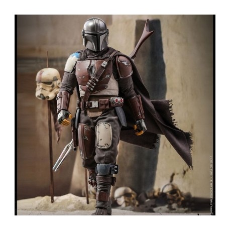 The Mandalorian de Star Wars por Hot Toys 1:6-JuguetesMeteorito-The Mandalorian de Star Wars po