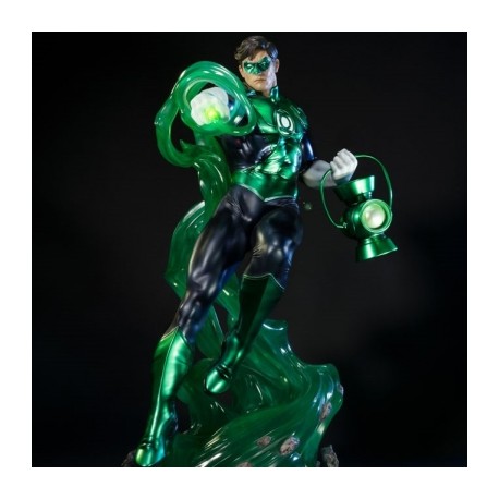 Linterna Verde - Green Lantern New 52 DC por Prime 1 Studios & Sideshow-JuguetesMeteorito-Linterna Verde - Green Lantern 