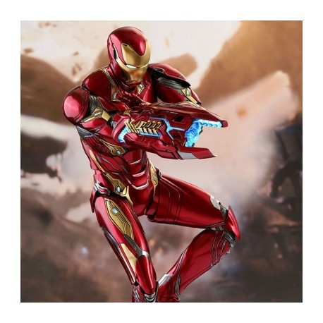 Iron Man Mark 50 de Avengers: Infinity War por Hot Toys-JuguetesMeteorito-Iron Man Mark 50 de Avengers: I