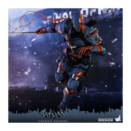 Deathstroke - Batman Arkham Origins Hot Toys 1:6-JuguetesMeteorito-Deathstroke - Batman Arkham Ori