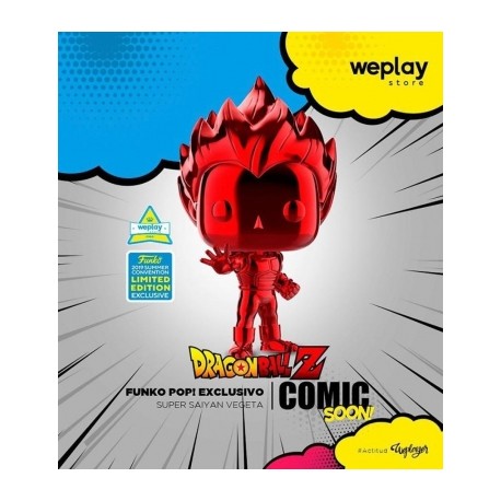 Vegeta De Dragon Ball Z - Funko Pop! (Exclusivo Summer 2019) Figura De Vinilo-JuguetesMeteorito-Vegeta De Dragon Ball Z - Funko