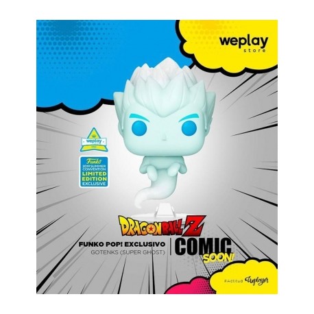 Gotenks (Super Ghost) De Dragon Ball Z - Funko Pop! (Exclusivo Summer 2019) Figura De Vinilo-JuguetesMeteorito-Gotenks (Super Gh