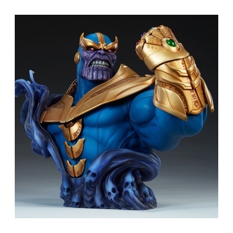 Busto De Thanos Por Sideshow (10.5")-JuguetesMeteorito-Busto De Thanos Por Sideshow (1