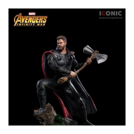 Thor de Avengers: Infinity Wars por Iron Studios-JuguetesMeteorito-Thor de Avengers: Infinity Wars