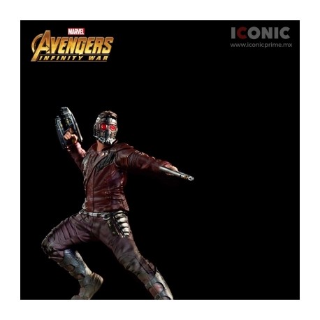 Star Lord de Avengers: Infinity War por Iron Studios-JuguetesMeteorito-Star Lord de Avengers: Infinity