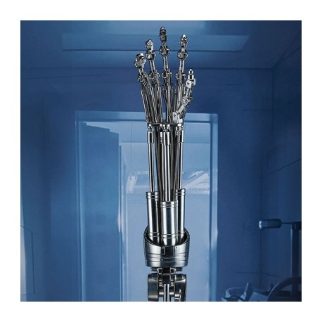 T-800 Endoskeleton Arm and Brain Chip de Terminator por Sideshow-JuguetesMeteorito-T-800 Endoskeleton Arm and Brai